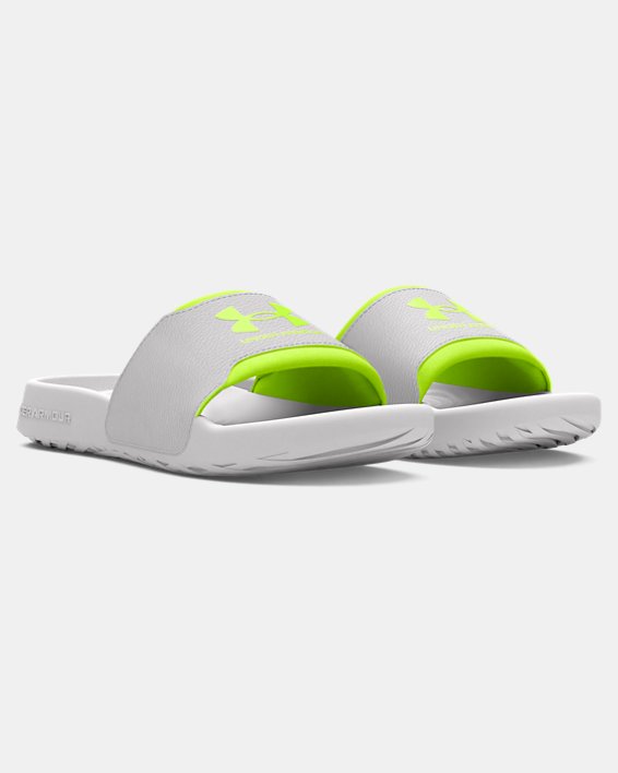 Women's UA Ignite Select Slides in Gray image number 3